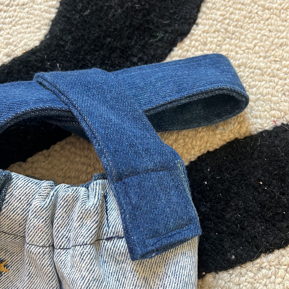 Upcycled denim bag - Picture 2 of 7